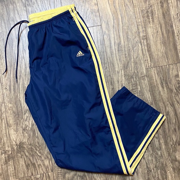adidas Other - Vintage Adidas Windbreaker Track Pants Navy XL